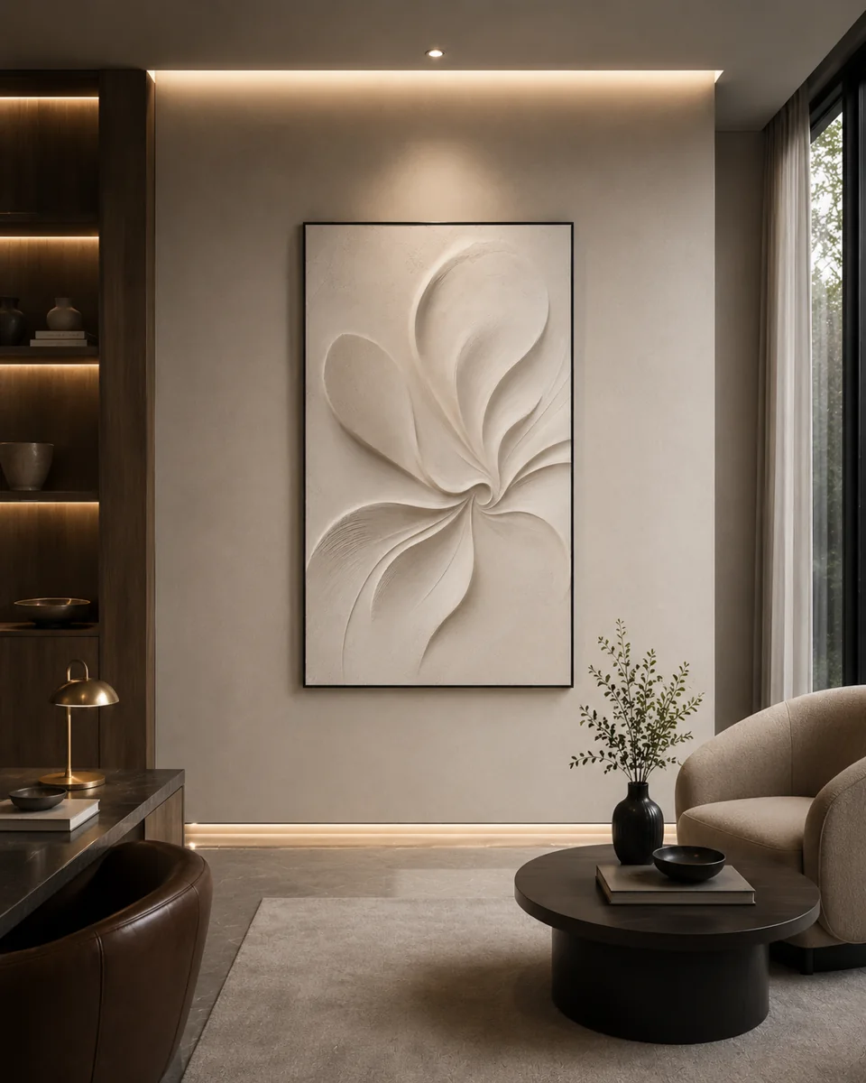 Petals wall art, Minimalist Art