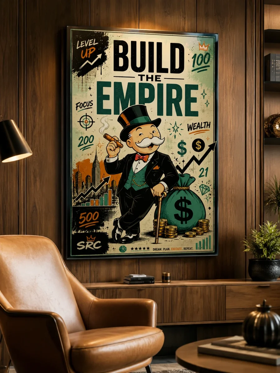 תמונת קיר בנה אימפריה, Alec Monopoly