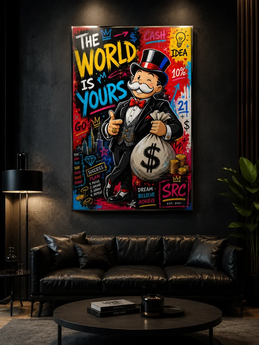 תמונת קיר העולם שלך, Alec Monopoly